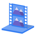 library videos icon